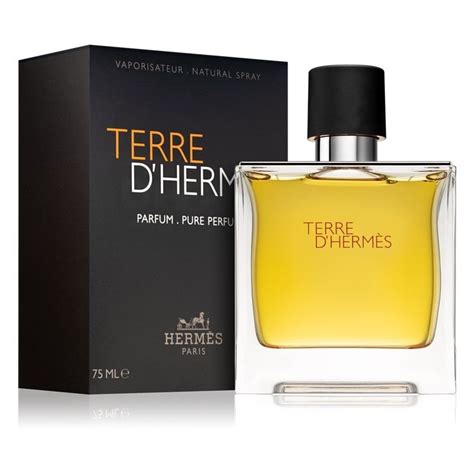 terre d hermes eau de parfum 75 ml|terre d'hermes parfum for men.